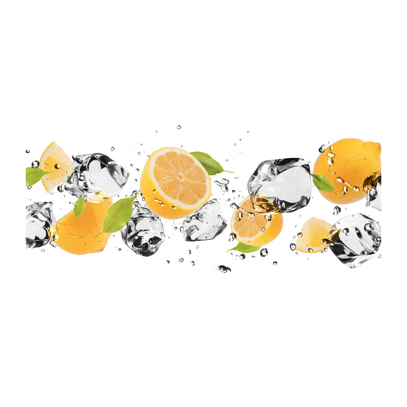 Lemon And Water - Wrapped Canvas Print