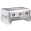 Hazel Sled Coffee Table with Storage