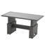 Table de salle à manger d'extérieur rectangulaire L 52 po x l 26 po Ceona