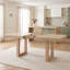Ensemble de salle à manger 7 pièces avec rallonge papillon, table extensible et 6 chaises rembourrées pour salle à manger-748121051