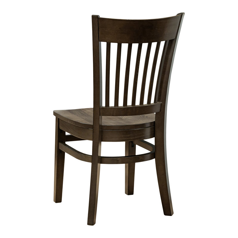 Ensemble de salle à manger pour 4 personnes en bois de peuplier massif, Gris