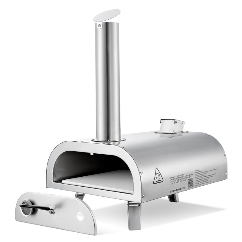 Barbecue portatif en acier inoxydable 12 po