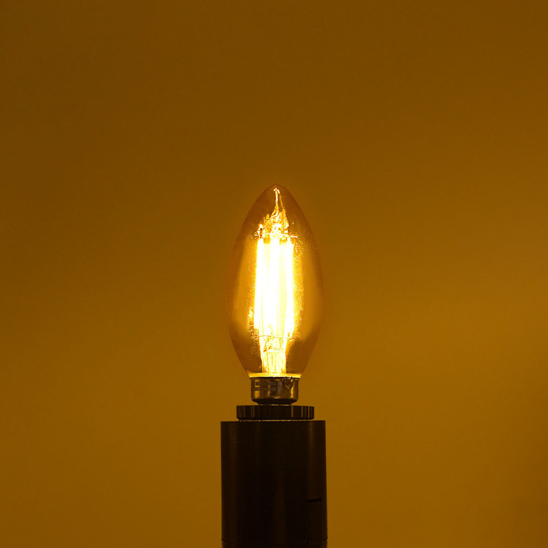 4,5 W (équivalent à 40 W), ampoule à DEL B11, ampoule colorée, culot E12 / candélabre