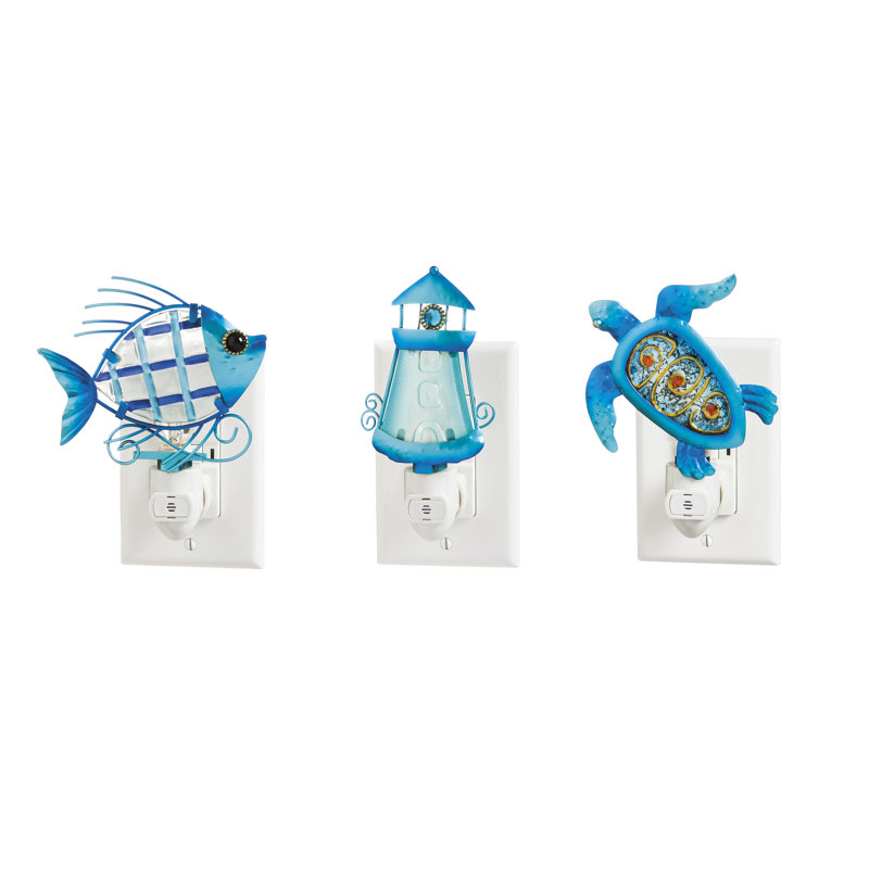3 Piece Ocean Night Light Set