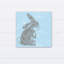 « baby lapin », art sur toile