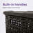 Plastic Laundry Hamper with Handles-924341602