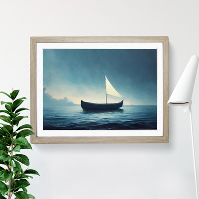 Solo Sailing Boat Vol.2 - Framed Print