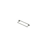 Deltana R2006-U15A 24" Center To Center R-Series Bathroom Towel Bar Double Antique Nickel