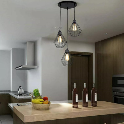 3 - Light Black Pendant