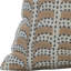 Fabdivine Garud Block Print Pillow Cover Handmade Linen Boho Cushion with Zipper, Natural Decorative Throw Pillow for Sofa & Bed- 20x20 Inch -109624100-109624109-109624112