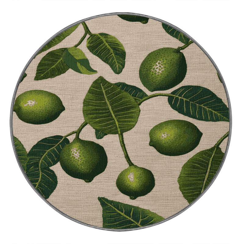  Tapis lavable Kafir Lime, Rectangle 6 pi x 9 pi