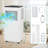 Portable Air Conditioner With Cooling, Dehumidifier and Fan, 3-In-1 Portable Air Conditioner With Remote Control, Cools Up to 350 Sq. Ft. 24-Hour Timer/Sleep Mode, Bedroom/Office