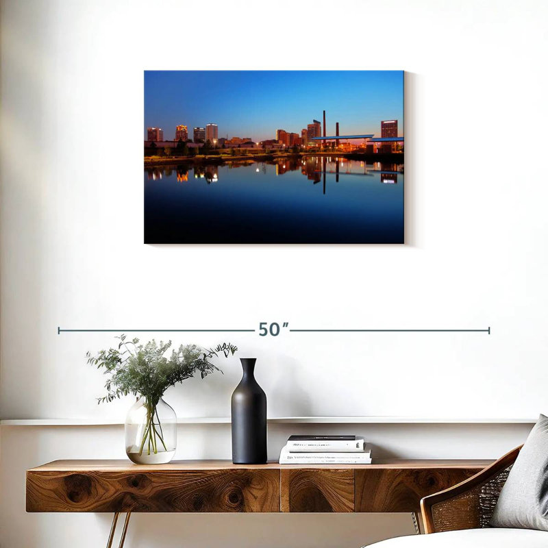Nicci Birmingham Skyline, H 20 po x l 30 po