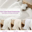Jeté 100% coton mousseline - 4 couches de gaze tissée avec frange, couverture douce, légère et respirante pour le lit, le canapé ou le voyage-116850069-116850066