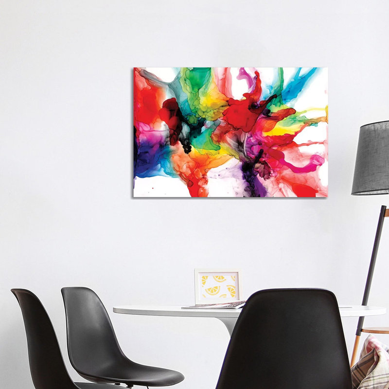 Jeweltone Prism II by Jennifer Goldberger - Wrapped Canvas Print, 101.6 cm H x 66.04 cm W