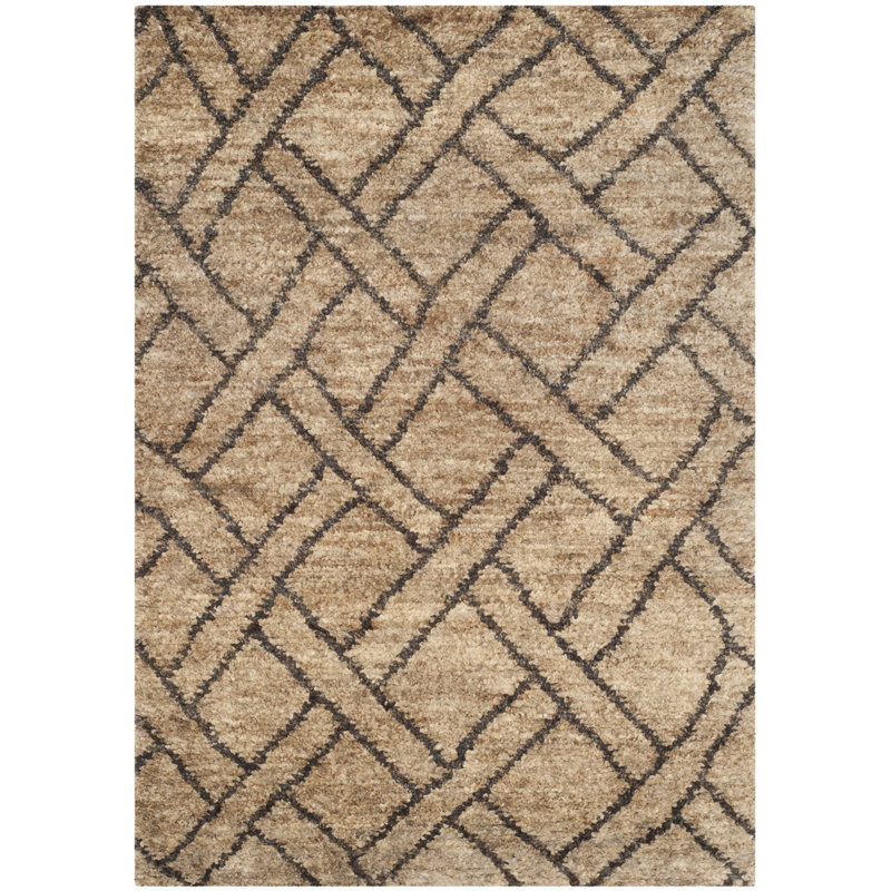 Ralph Lauren Fairfield Jute Trellis Rug, Rectangle 5' x 8'