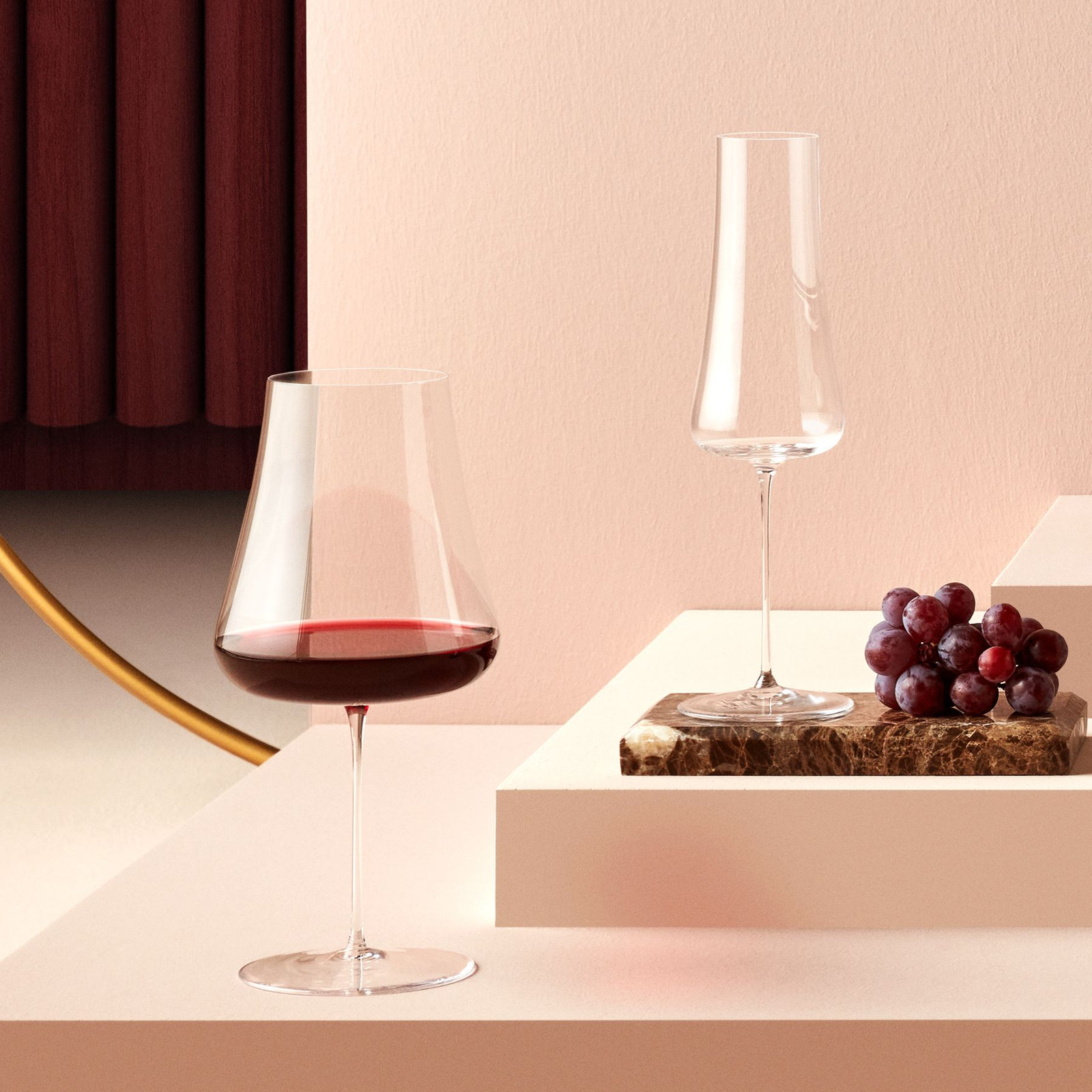 Stem Zero Crystal Red Wine Glass