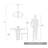 Fennville 6 - Light Steel Dimmable Geometric Chandelier