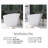 51.18'' x 28.9'' Freestanding Soaking Solid Surface Bathtub