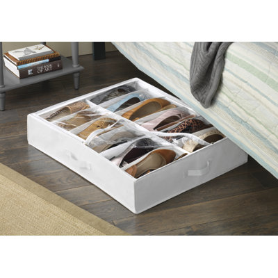Rangement sous le lit en tissu