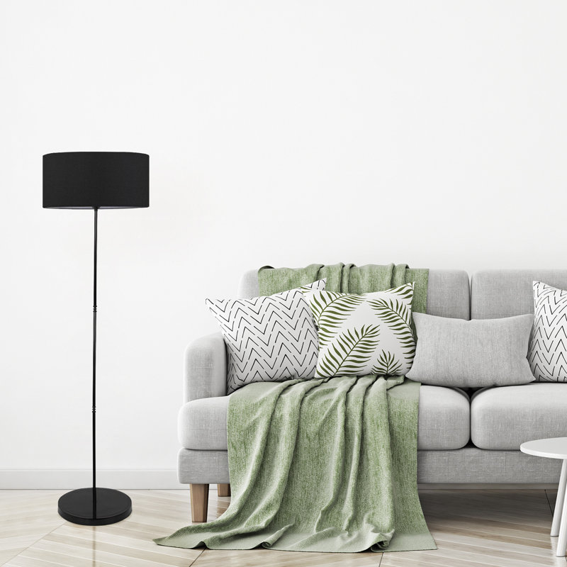 Lampe sur pied 56 ", Noir