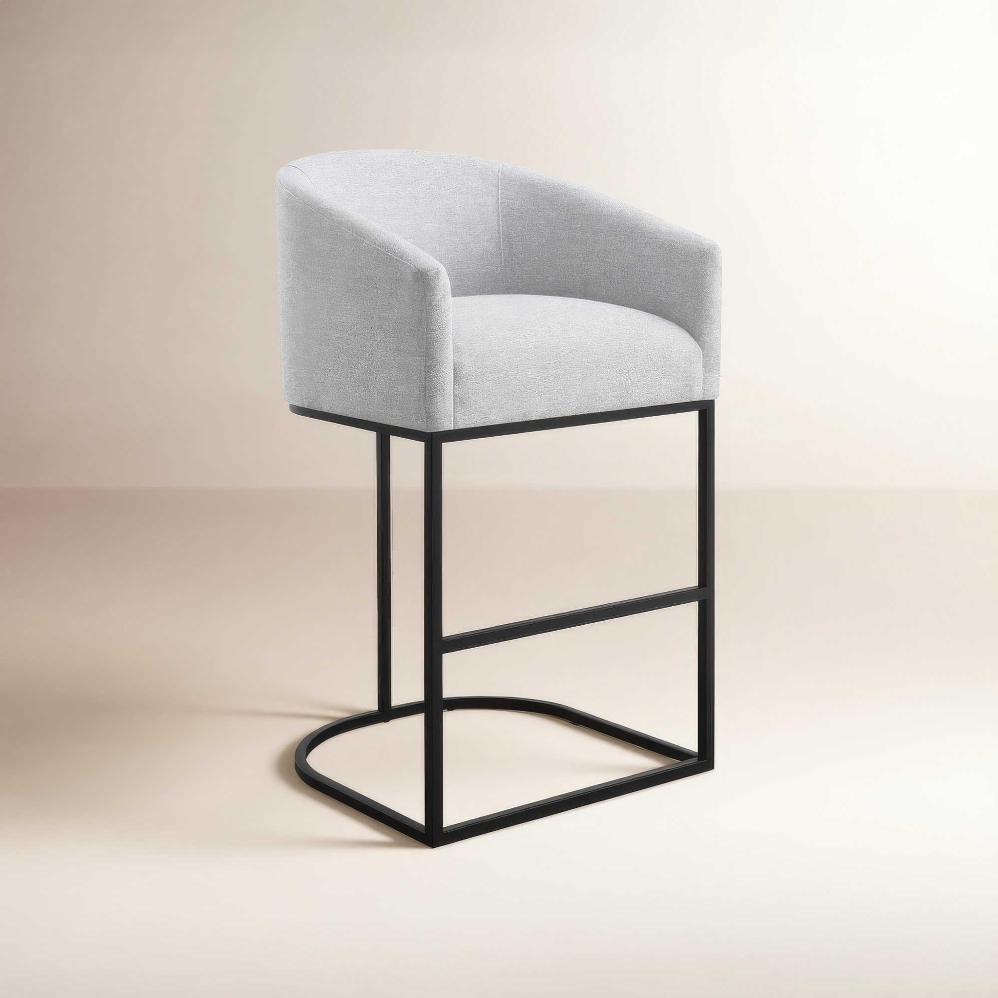 Austri Counter & Bar Stool, Gray, Bar Stool (29.9" Seat Height)