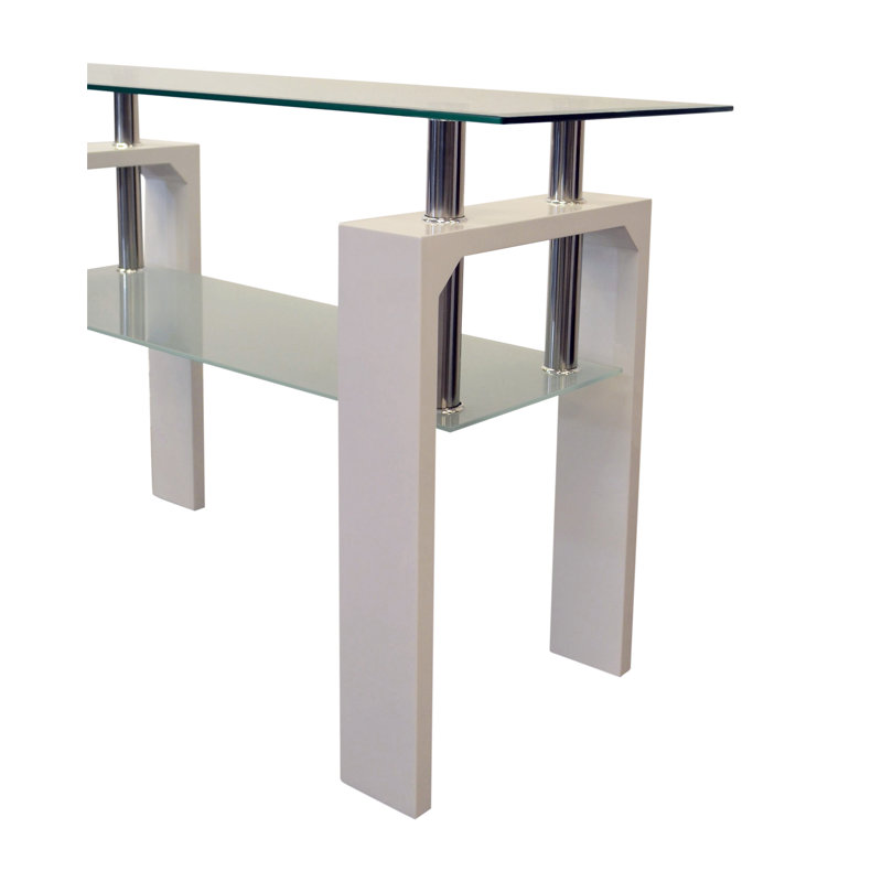Console 43,15 po Kirkpatrick, blanc