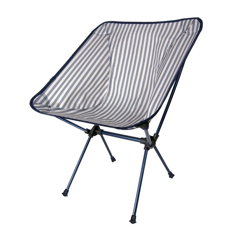 Joey Stripe Lightweight Portable Aluminum Camping Chair