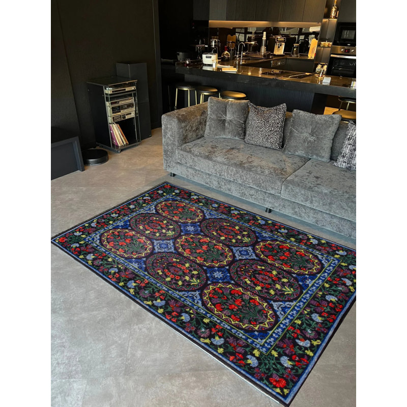 Tapis intérieur / extérieur Selam, Tapis de couloir 4 pi x 9 pi 11 po