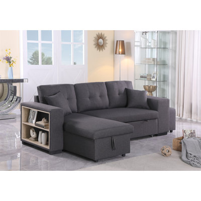 Canapé modulaire réversible avec causeuse coulissante Daniel
