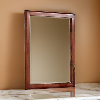 Wood Flat Mirror