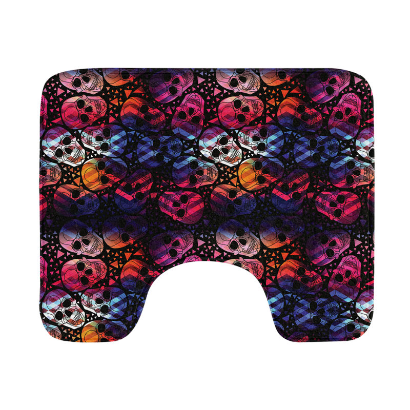 Tapis de salle de bain d'Halloween 20 po Multicolor