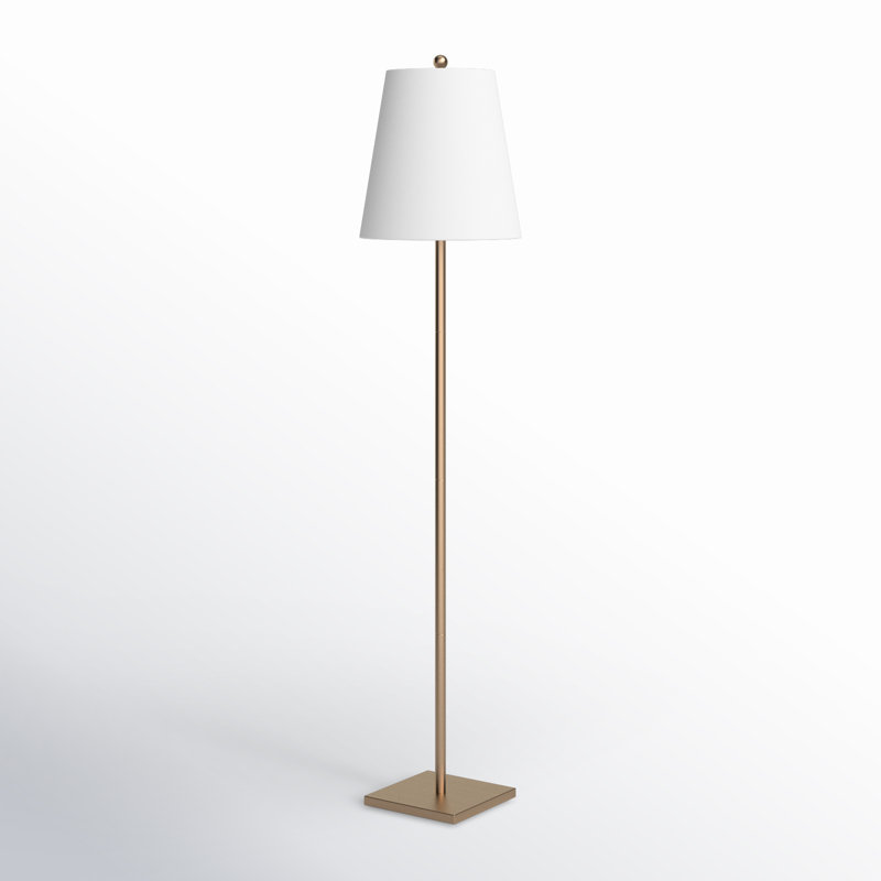 Lampe sur pied traditionnelle 69 po Paducah, Doré