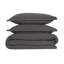 Anicia Super Soft 250 TC Microfibre Reversible Plain Duvet Cover Set-943128128-943128158