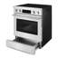 Cosmo 30 po Collection Stellar 4,8 pi³ Cuisinière électrique, plaque de cuisson en vitrocéramique à 4 brûleurs, four à convection, acier inoxydable