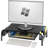 Metal Desk Monitor Stand Riser With Organizer Drawer
