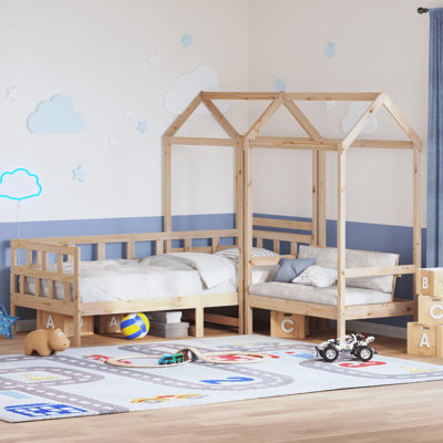 Solid Wood Bed