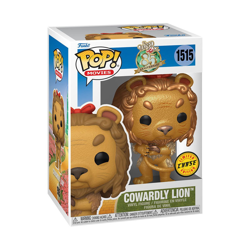 Funko Pop! Le 85e anniversaire de The Wizard of Oz - Lion lâche # 1515 - Variante Chase