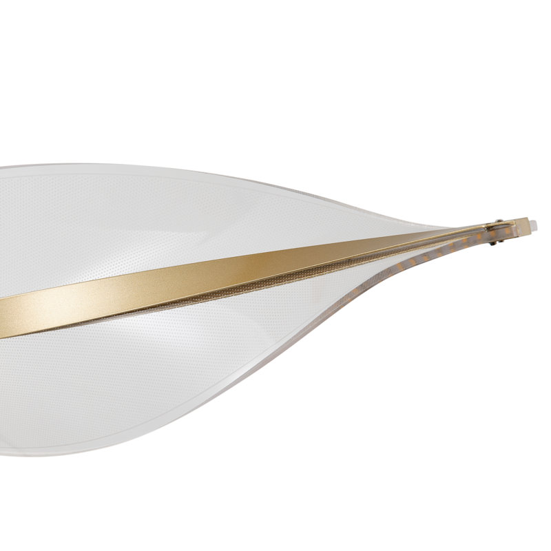 1-Copper gold dimmable LED pendant light