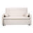 Madalone Convertible Sleeper Loveseat with Pockets & Adjustable Backrest-126757368-115120331