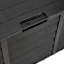 Dakota Fields Charrissa 112cm W 290L Water Resistant Plastic Lockable Deck Box with Wheels-1039202796