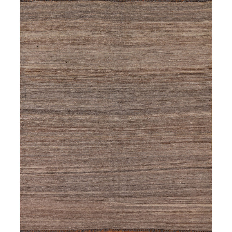 Striped Kilim Modern Area Rug 4x5