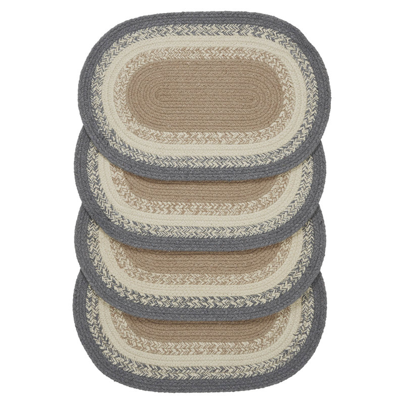 Geometric Oval Placemat, 10" x 15"