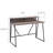 Emillio Metal Base Writing Desk-1139237966