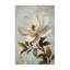 Toile ouverte en forme de fleur de magnolia blanche, design par Petal Prints Design-601891160