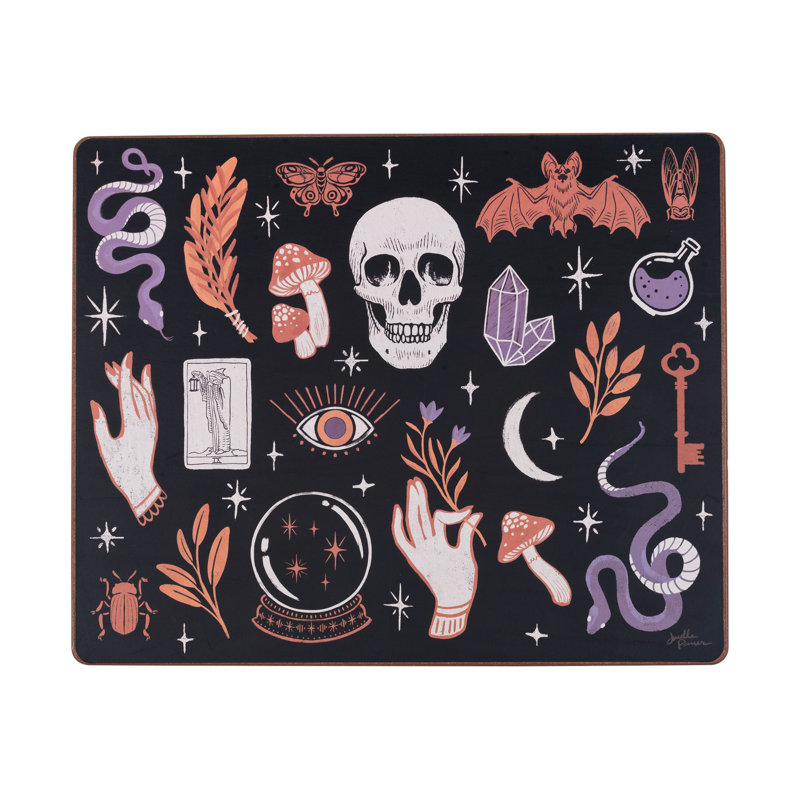 Ensemble de 6 napperons d'Halloween