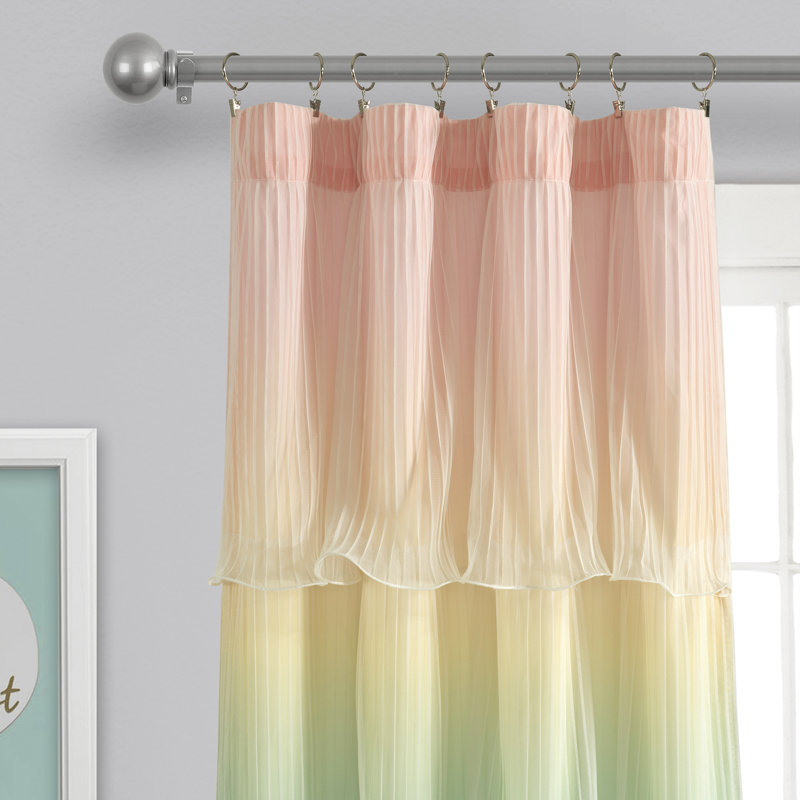 Polyester Room Darkening Curtain Pair, 36" W x 63" L