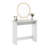 Furinno Simplistic Study Table, White-709508455