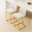 Ensemble de 2 chaises de bar de style moderne avec un design simple.-1688864654