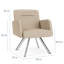 Chaise d'invité pivotante en acier Willow-118658137-56005112